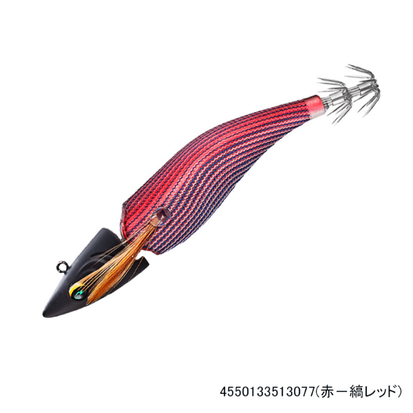 エメラルダスボートJT 3.0号25g(赤-縞レッド)